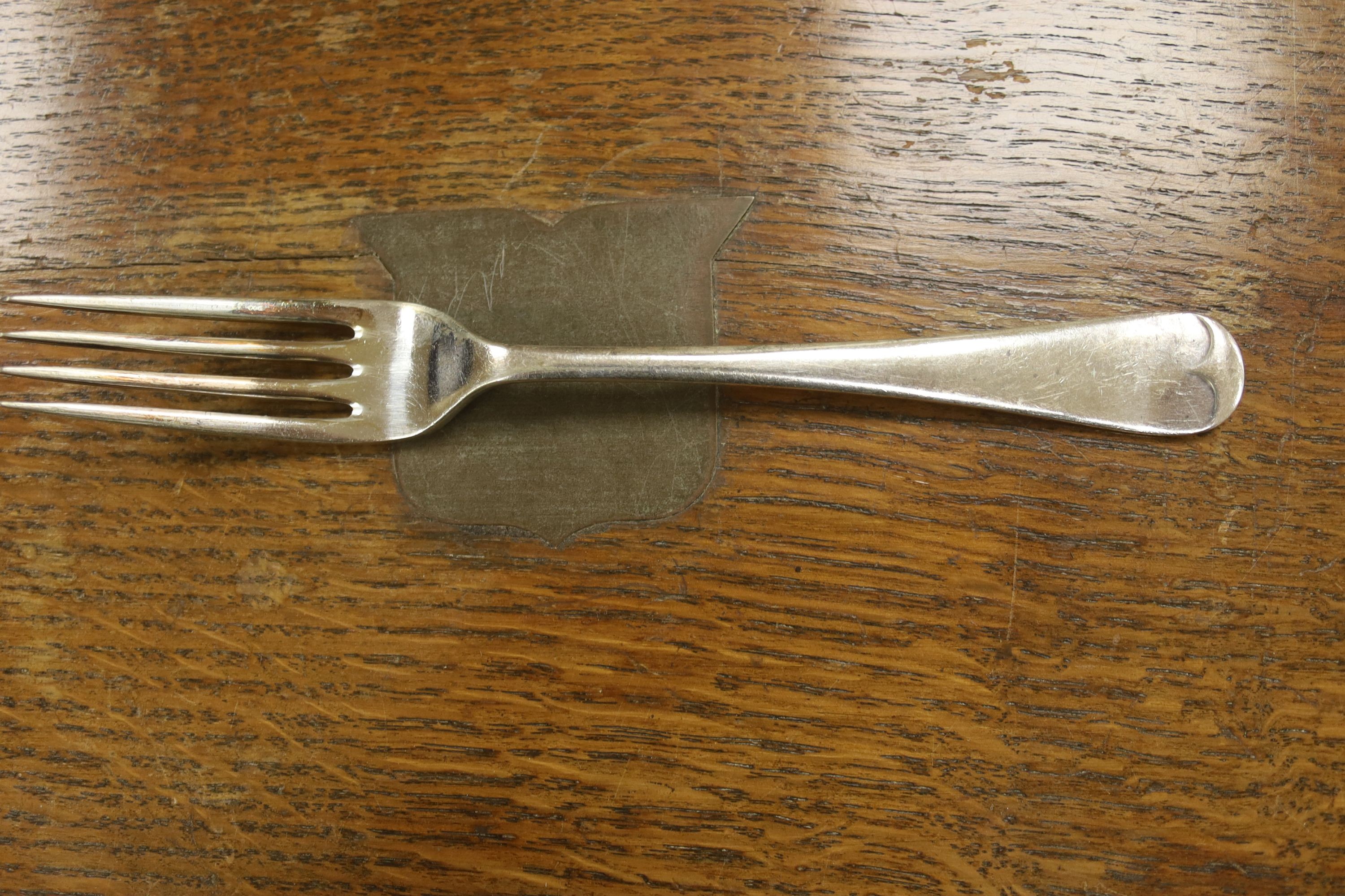 A Walker and Hall canteen of cutlery